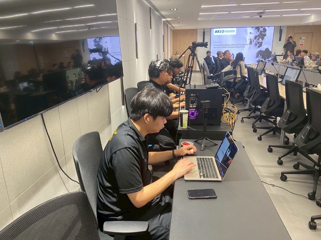 Live production crew — full team